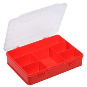 Organiseur rouge 6 compartiments Basic Allit