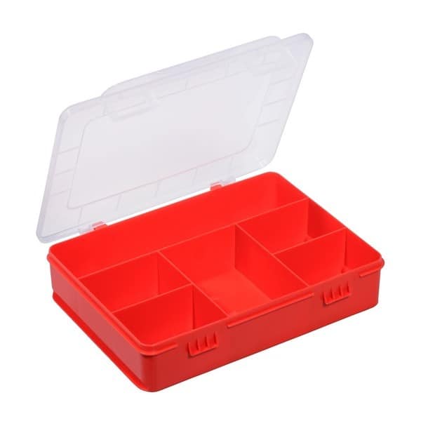 Organiseur rouge 6 compartiments Basic Allit