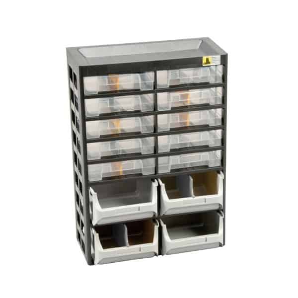 Casier 14 tiroirs pour vis visserie VarioPlus Basic 21 Allit