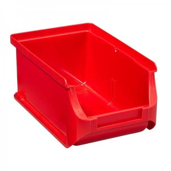Lot de 6 bacs à bec rouge Taille 2 avec rail ProfiPlus Allit ALLIT