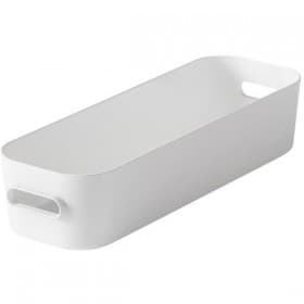 Bac de rangement Salle de Bain Blanc 1,32 litres SMARTSTORE