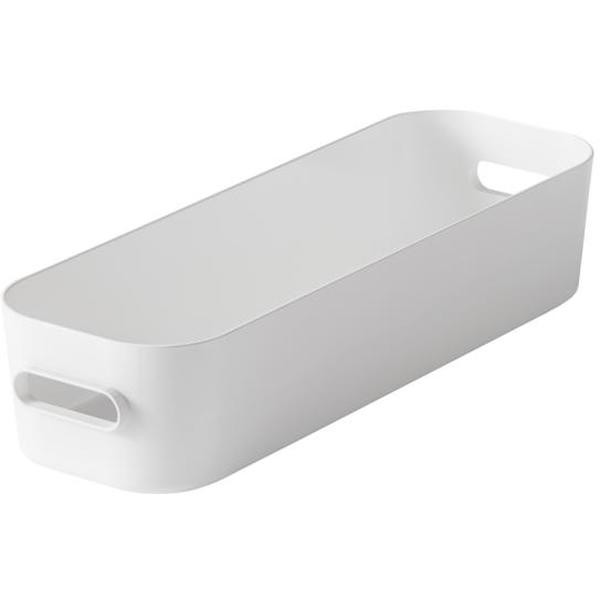 Bac de rangement Salle de Bain Blanc 1,32 litres SMARTSTORE