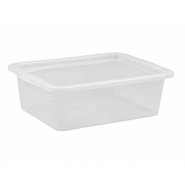 Boîte de rangement 30 litres dessous de lit Basic Box Plast team