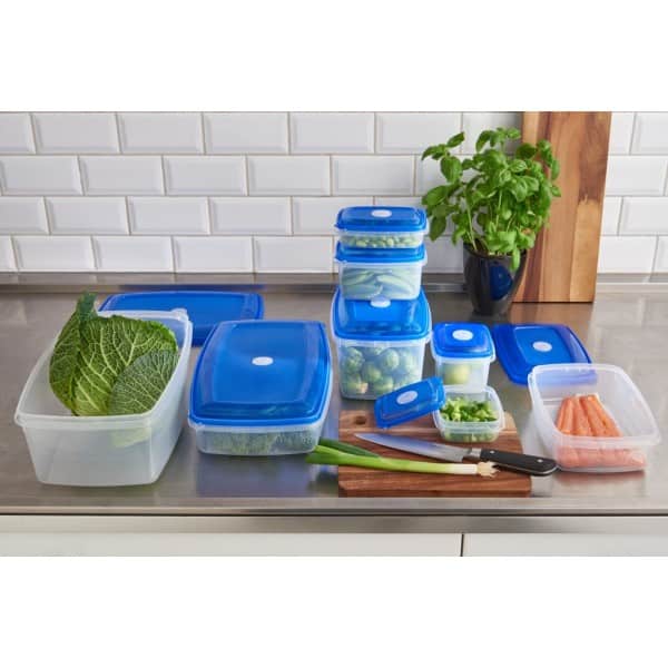 Boîte de congélation aliments avec dateur 1,3 litres PLAST TEAM