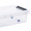 Boîte de rangement sous lit 31 litres à roulettes ProBox PLAST TEAM