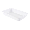 Bac alimentaire plat blanc 2 litres GILAC