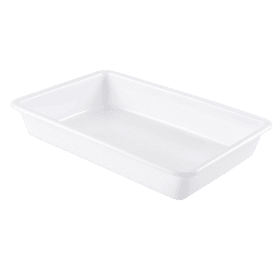 Bac alimentaire plat blanc 5 litres GILAC