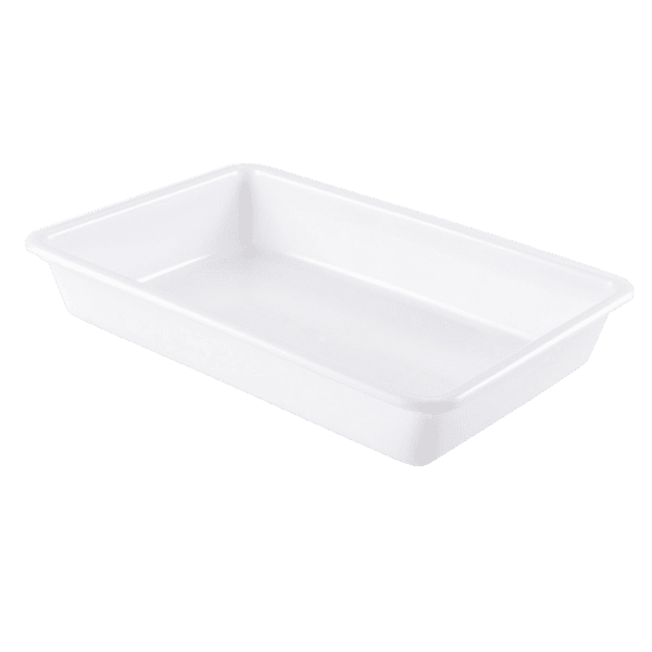 Bac alimentaire plat blanc 5 litres GILAC