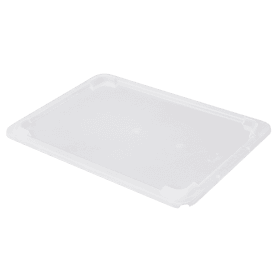 Couvercle transparent pour bac alimentaire plat 8 litres GILAC