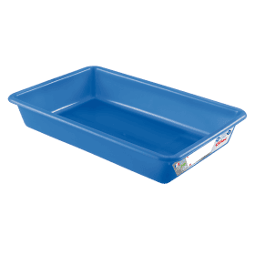 Bac plat bleu 5 litres traité antibactérien HACCP GILAC