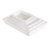 Bac alimentaire plat blanc 2 litres GILAC