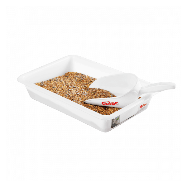 Bac alimentaire plat avec étiquette HACCP 3 litres GILAC