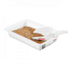 Bac alimentaire plat avec étiquette HACCP 3 litres GILAC