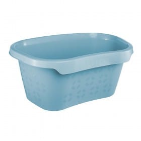 Corbeille à linge en Plastique 30,5 litres compacte et confortable Keeeper