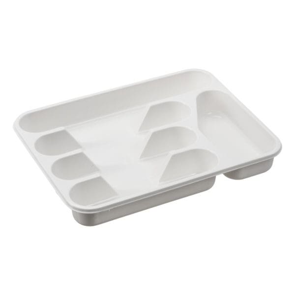 Range Couverts 5 bacs Blanc ou Argent