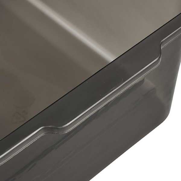 Bac de rangement empilable Transparent 4,5 litres
