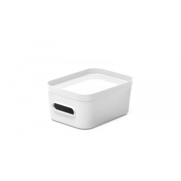 Couvercle blanc pour bac de rangement S