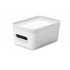 Couvercle blanc pour bac de rangement M