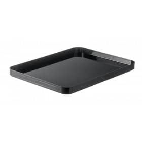 Couvercle gris pour bac de rangement L