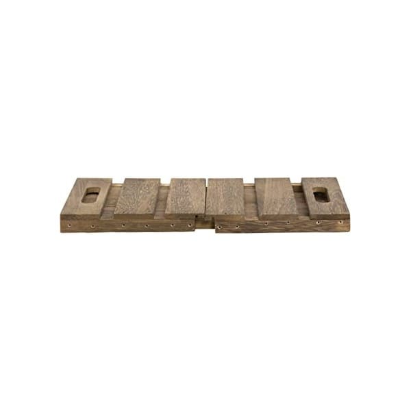 Grande Caisse en bois Vintage Laqué Tablecaddy Securit