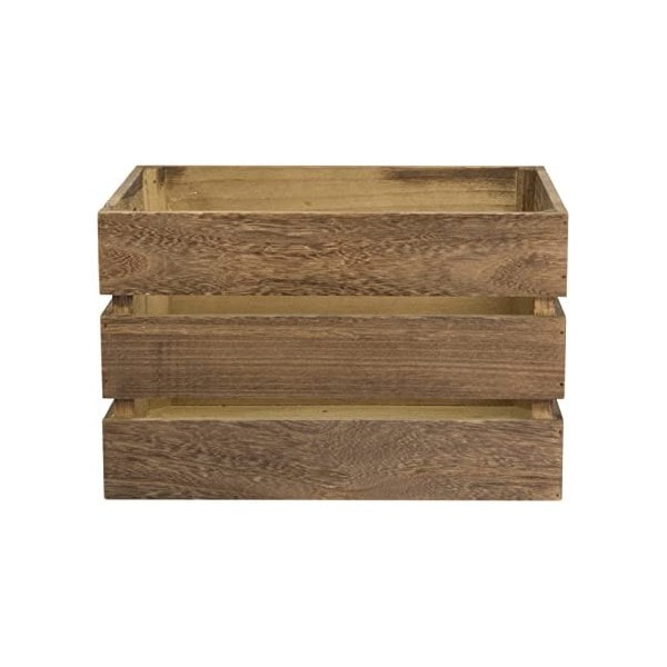 Grande Caisse en bois Vintage Laqué Tablecaddy Securit