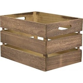 Grande Caisse en bois Laqué Tablecaddy Securit Pas cher