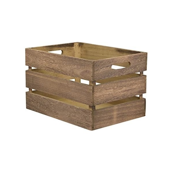 Grande Caisse en bois Laqué Tablecaddy Securit Pas cher
