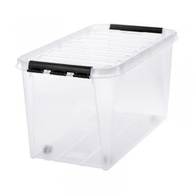 Grande Caisse de rangement à roulettes 70 litres