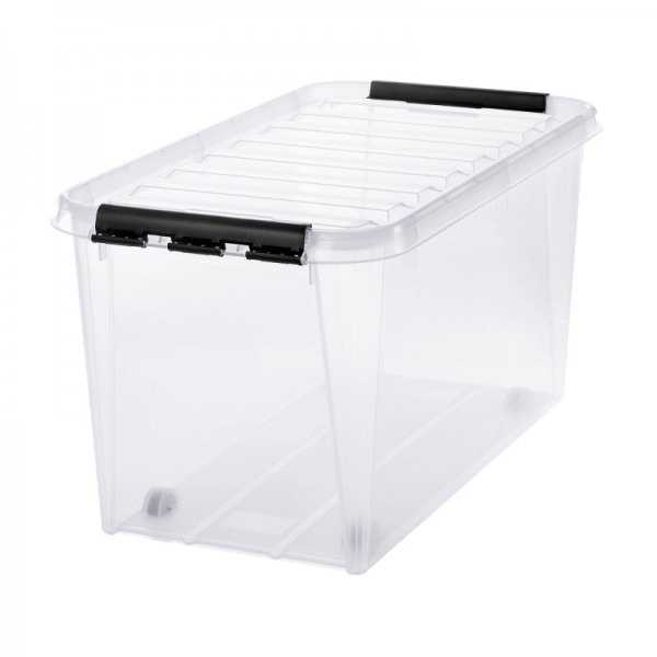 Grande Caisse de rangement à roulettes 70 litres