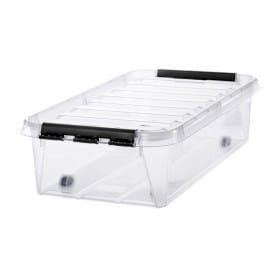 Boîte de rangement à roulettes 31 litres