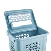 Panier à linge sale avec couvercle et fente 60 litres