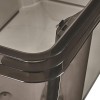 Petite Caisse de rangement transparente empilable 6,5 litres