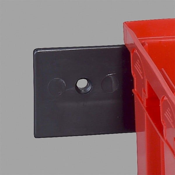 Lot de 5 bacs à bec rouge avec rail ProfiPlus C 2/6 Allit