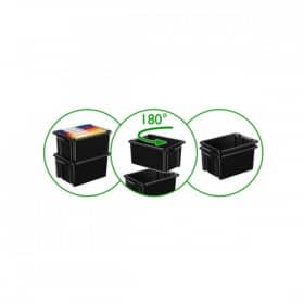 Caisse superposable et empilable