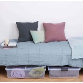 Boîte de rangement 30 litres dessous de lit Basic Box