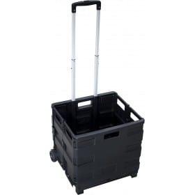 Diable avec Caisse de transport Pliable charge 20 kg