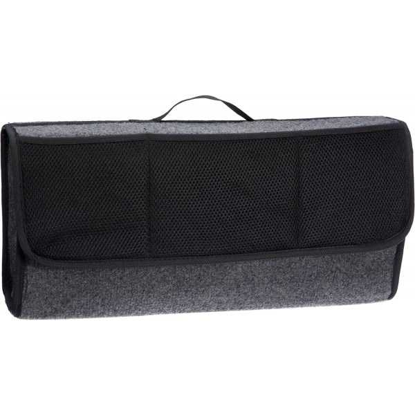 Sac de rangement pour coffre fixation auto-agrippante