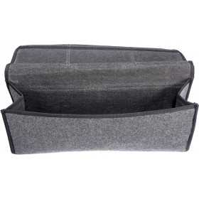 Sac de rangement pour coffre fixation auto-agrippante