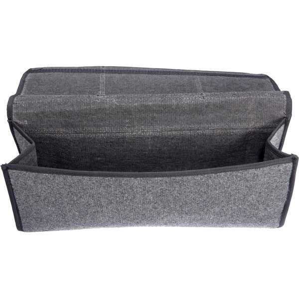 Sac de rangement pour coffre fixation auto-agrippante