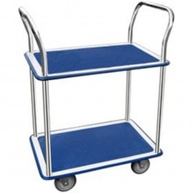 Chariot de Service avec 2 plateaux capacité 250 kg