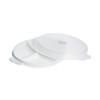 plast team Assiette pour micro-ondes Micro, 3 compartiments