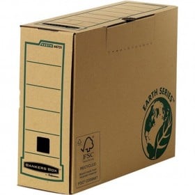 20 Boîtes d'archives Marron A4 / A4+ Epaisseur 10 cm