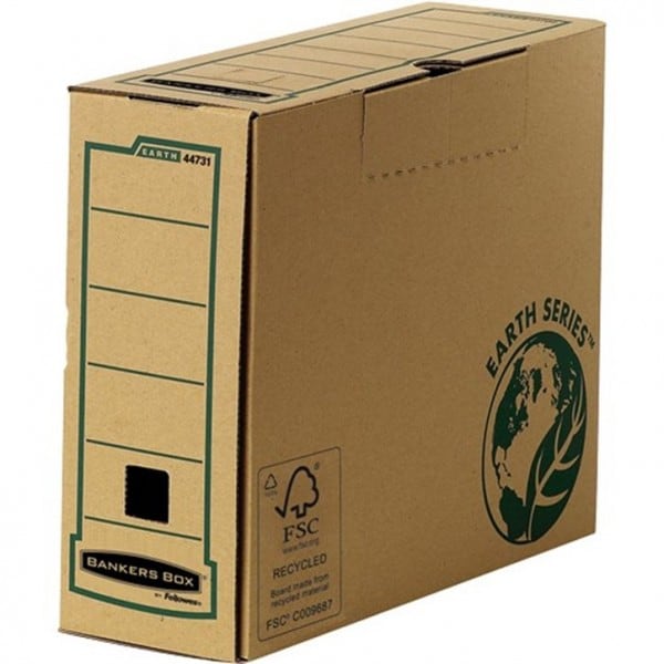 20 Boîtes d'archives Marron A4 / A4+ Epaisseur 10 cm