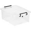 Caisse avec couvercle papillon et ouverture façade 20 l
