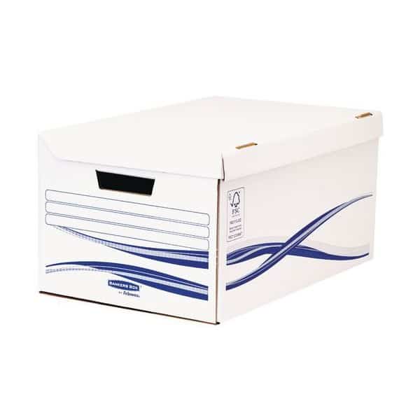 10 Boîtes d'Archivage Basic A4 / A4+ en carton 100% recyclé