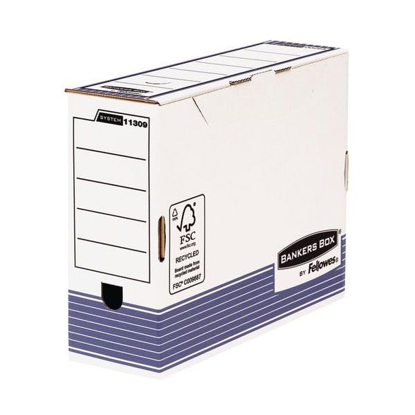 10 Boîtes d'archivage epaisseur 10 cmA4 / A4+ en carton 100% recyclé