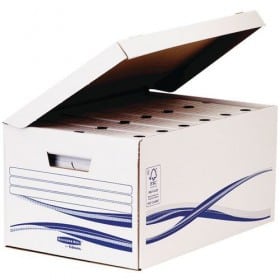 Caisse et 6 Boîte d'Archivage en Carton 100% recyclé