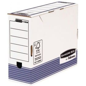 Caisse et 6 Boîte d'Archivage en Carton 100% recyclé