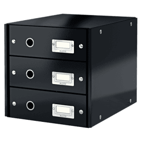 Bloc de Rangement pour Bureau 3 tiroirs A4 Wow