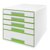 Module de classement pour bureau avec 5 tiroirs